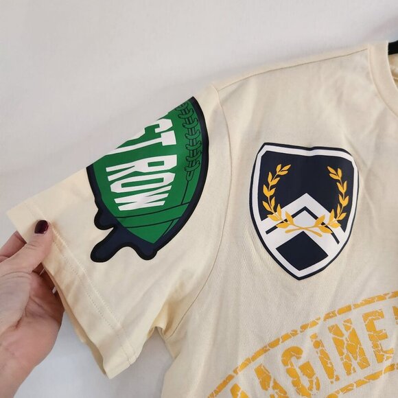 NWT First Row Property Of Tee Graphic T-Shirt Varsity Logo Men's S - Picture 4 of 12